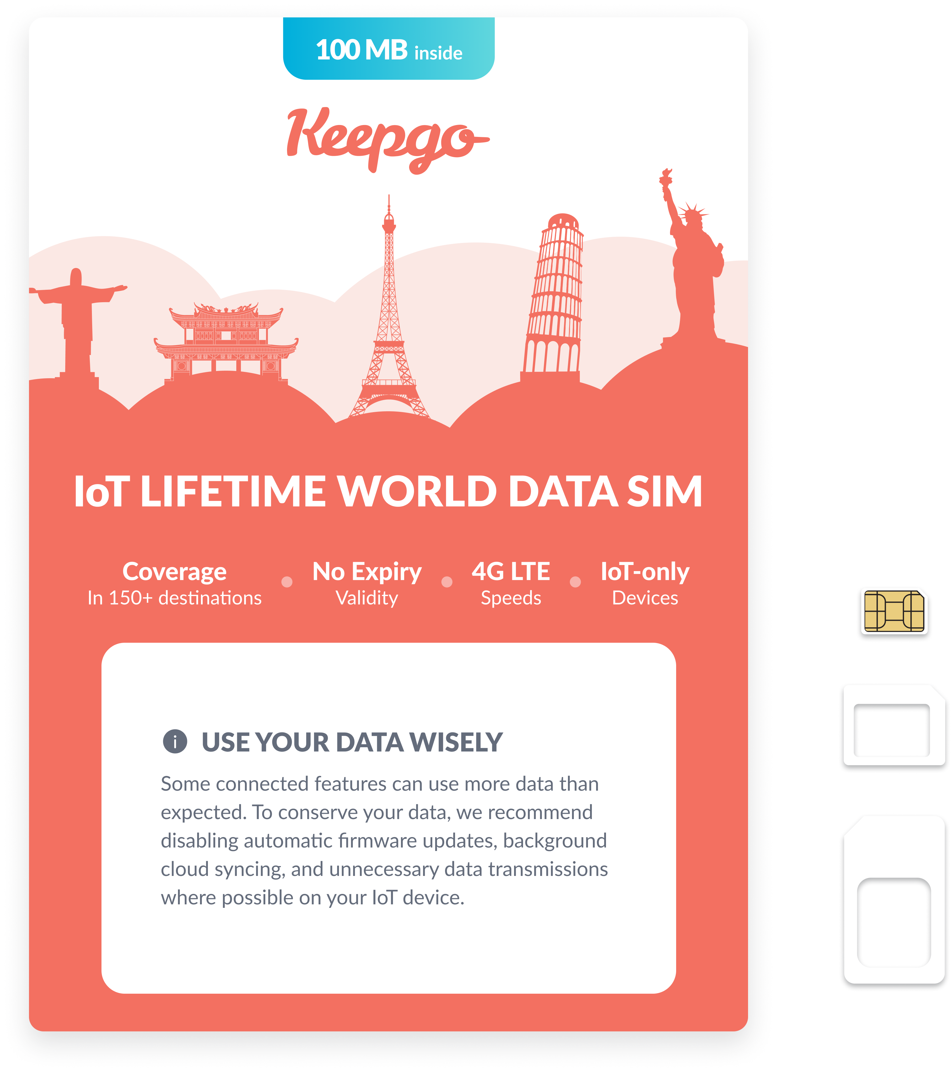 Lifetime IoT World SIM Card